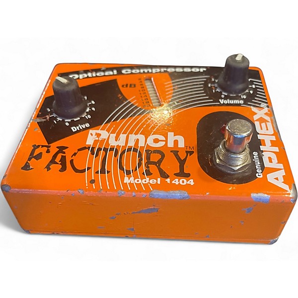 Used Aphex Punch Factory Optical Compressor Effect Pedal