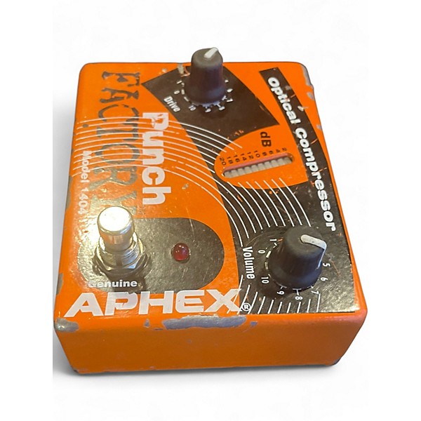 Used Aphex Punch Factory Optical Compressor Effect Pedal