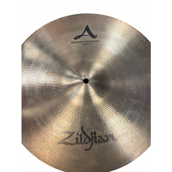 Used Zildjian 18in A Series Medium Thin Crash Cymbal
