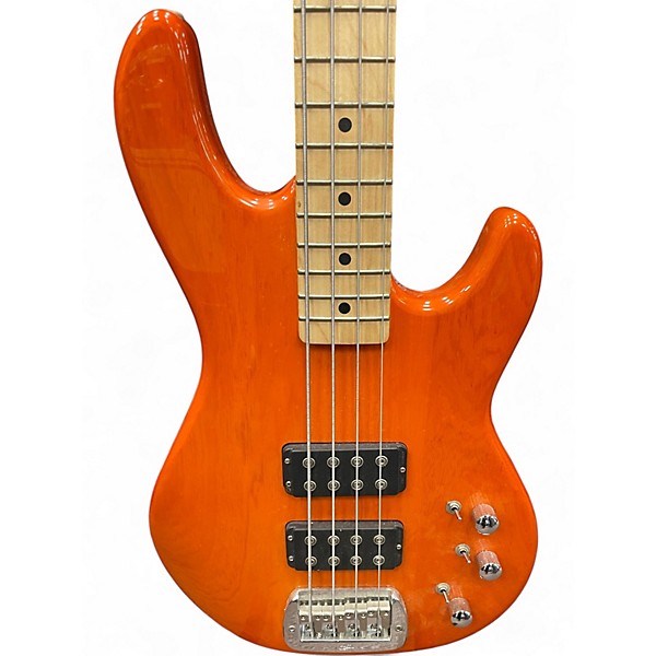 Used G & L L2000 Bass Orange Electric Bass Guitar