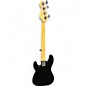 Used Squier Affinity Precision Bass Black Electric Bass Guitar