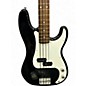 Used Squier Affinity Precision Bass Black Electric Bass Guitar
