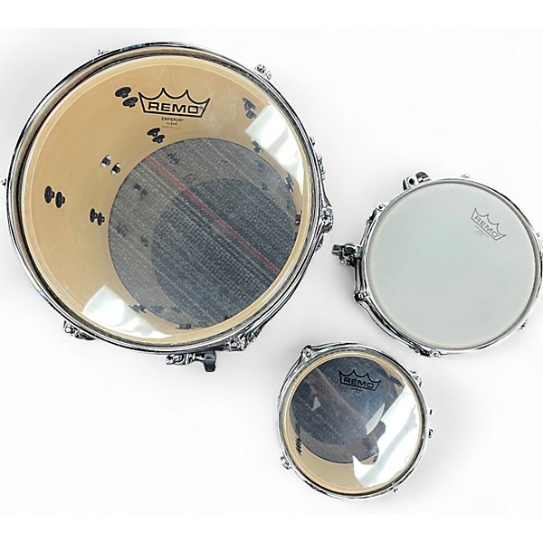 Used TAMA 4 Piece 4 Piece Club Jam Candy Apple Red Drum Kit