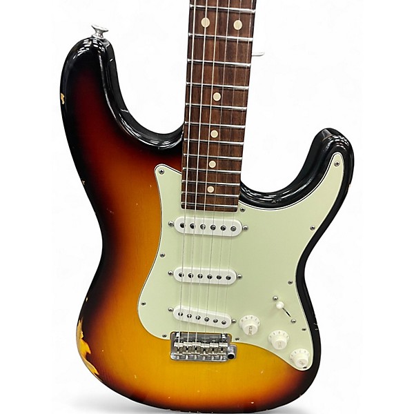 Used Suhr Classic Antique dealer custom 3 Tone Sunburst Solid Body Electric Guitar