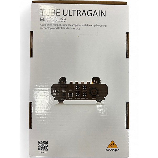Used Behringer MIC500USB Guitar Preamp