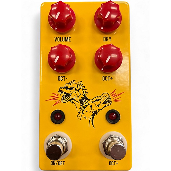 Used JHS Pedals Double Dragon Lo-Fi Octave Pedal Effect Pedal