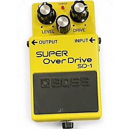 Used BOSS SD1 Super Overdrive Effect Pedal