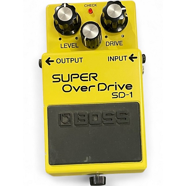 Used BOSS SD1 Super Overdrive Effect Pedal