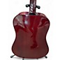 Vintage 1978 Guild D25-CH Wine Red Acoustic Guitar