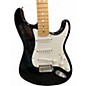 Used Fender Standard Stratocaster Black Solid Body Electric Guitar