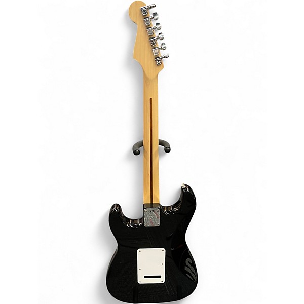 Used Fender Standard Stratocaster Black Solid Body Electric Guitar