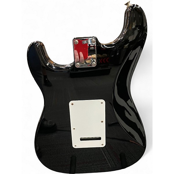 Used Fender Standard Stratocaster Black Solid Body Electric Guitar