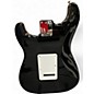 Used Fender Standard Stratocaster Black Solid Body Electric Guitar