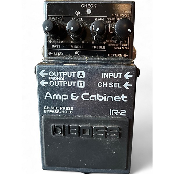Used BOSS IR2 Amp & Cabinet Pedal