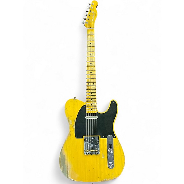 Used 2019 Fender 1953 Heavy Relic Telecaster Butterscotch Blonde Solid Body Electric Guitar