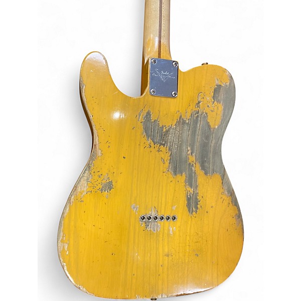 Used 2019 Fender 1953 Heavy Relic Telecaster Butterscotch Blonde Solid Body Electric Guitar