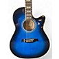 Used Ibanez AEF30E Blue Acoustic Electric Guitar thumbnail