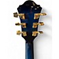 Used Ibanez AEF30E Blue Acoustic Electric Guitar