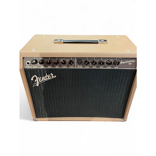 Used Fender Acoustasonic 90 90W Acoustic Guitar Combo Amp