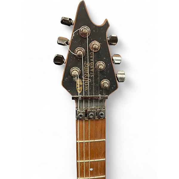 Used EVH Wolfgang Standard Burl Natural Solid Body Electric Guitar