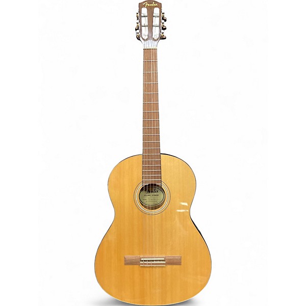 Used Fender CN60S Natural Classical Acoustic Guitar