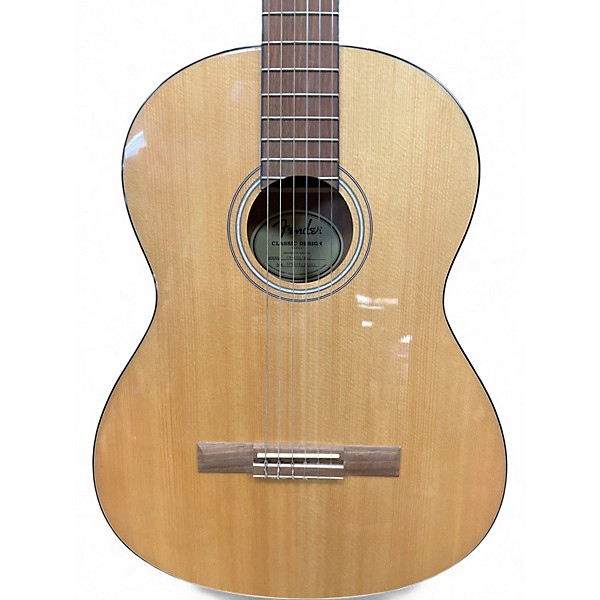 Used Fender CN60S Natural Classical Acoustic Guitar