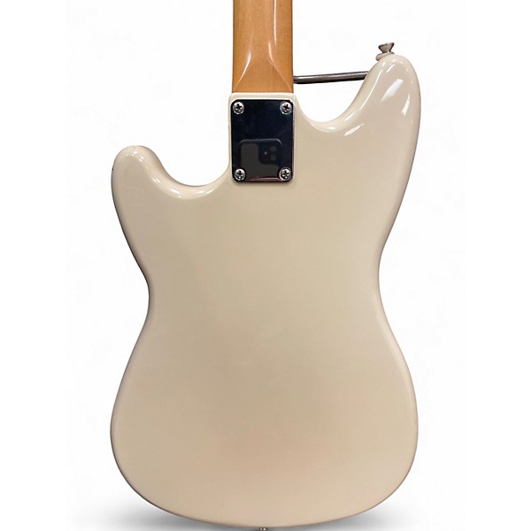 Used Fender Duo Sonic Olympic White Solid Body Electric Guitar