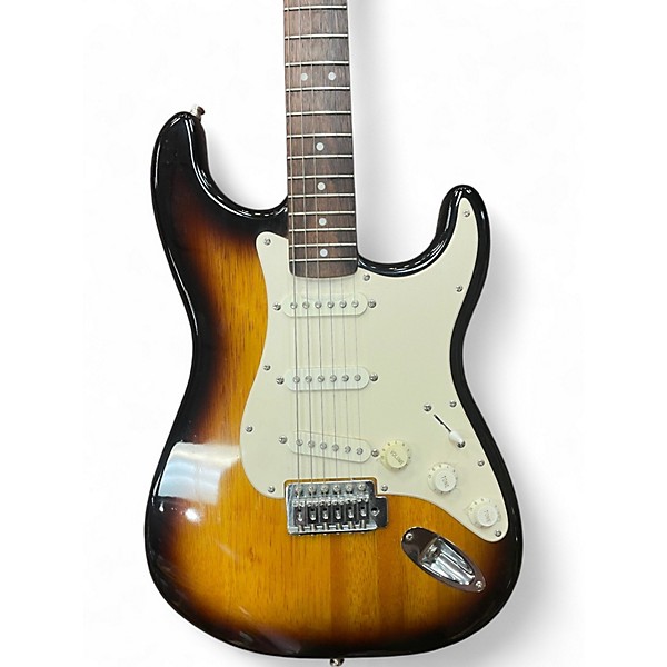 Used Squier Affinity Stratocaster 2 Color Sunburst Solid Body Electric Guitar