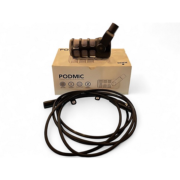 Used RODE PODMIC Dynamic Microphone