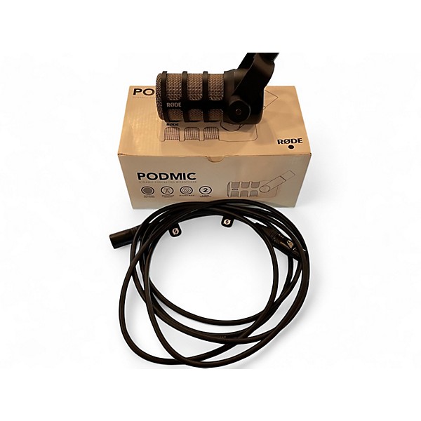 Used RODE PODMIC Dynamic Microphone