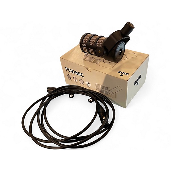 Used RODE PODMIC Dynamic Microphone