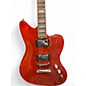 Used Fender American Select Carve Top Jazzmaster Cayenne Red Burst Hollow Body Electric Guitar thumbnail