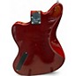 Used Fender American Select Carve Top Jazzmaster Cayenne Red Burst Hollow Body Electric Guitar
