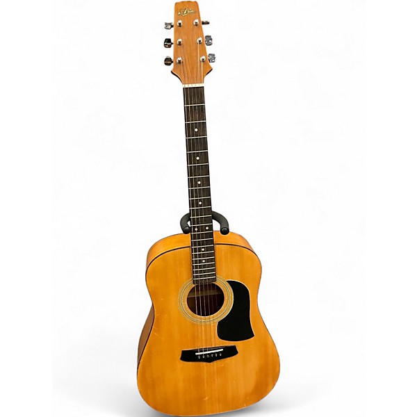 Used Aria AW100 Natural Acoustic Guitar