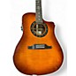 Used Fender Sonoran Bucket FLAME BURST Acoustic Electric Guitar
