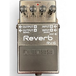 Used BOSS RV6 Digital Reverb Effect Pedal