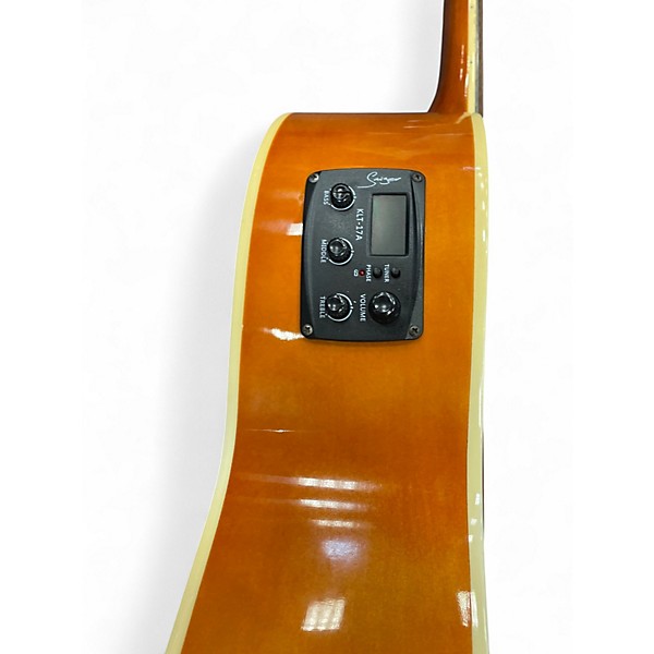 Used Smiger GPC60YN Natural Acoustic Guitar