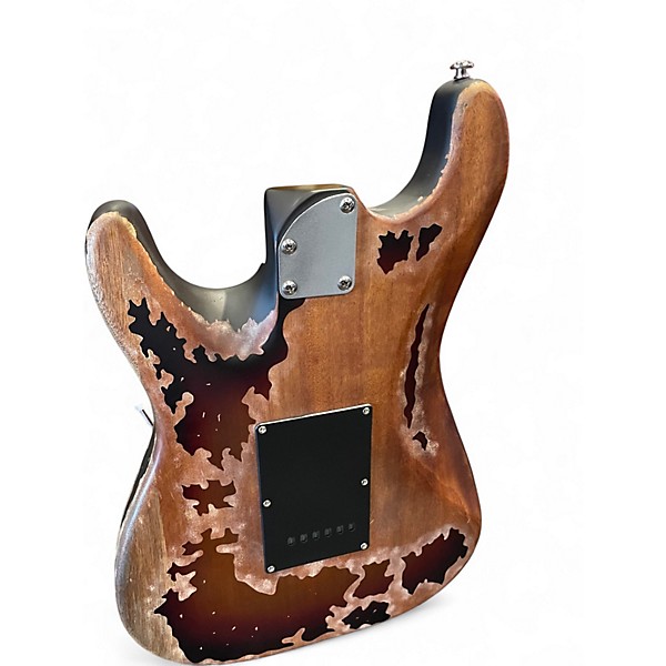 Used Firefly Classic Series JSN S-Style Road-worn Tobacco Burst Solid Body Electric Guitar