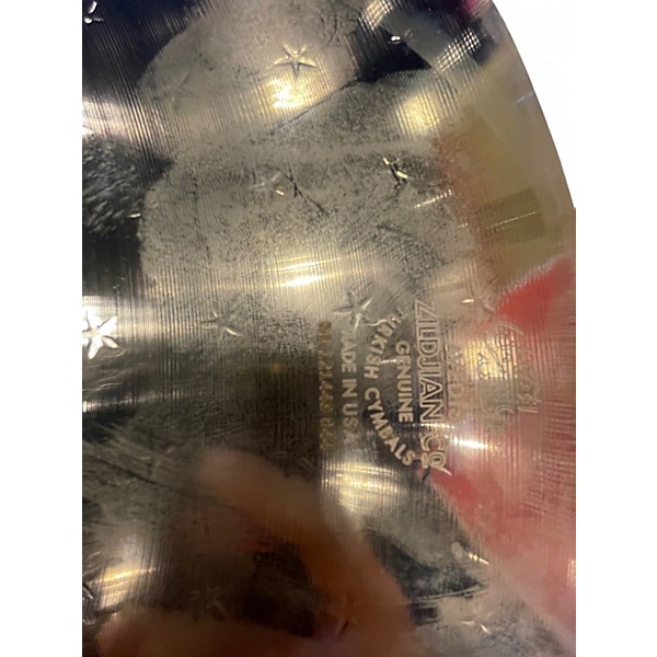 Used Zildjian 22in z custom ride Cymbal