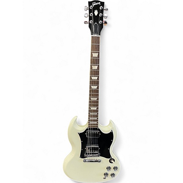 Used Gibson SG Standard Classic White Solid Body Electric Guitar