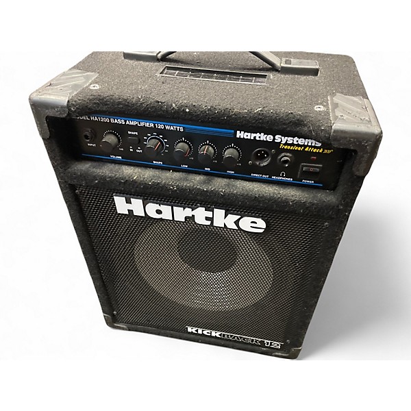 Used Hartke Model ha1200 bass kickback 12 Bass Combo Amp