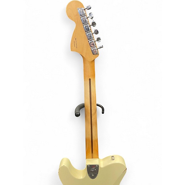 Used Fender Vintera Road Worn® '70s Telecaster® Deluxe Olympic White Solid Body Electric Guitar