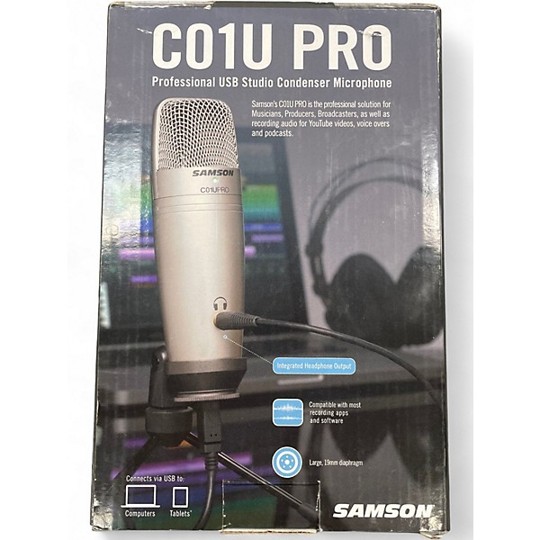 Used Samson C01U PRO USB Microphone