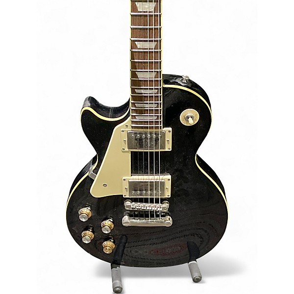 Used Epiphone Les Paul Standard Left Handed Black Electric Guitar