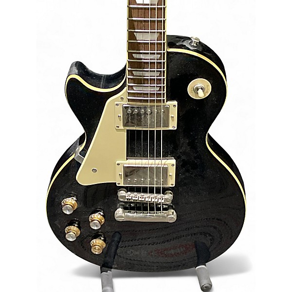 Used Epiphone Les Paul Standard Left Handed Black Electric Guitar