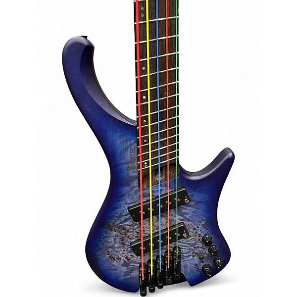 Used Ibanez EHB1505MS PACIFIC BLUE BURST Electric Bass Guitar