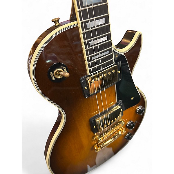 Vintage 1987 Gibson Les Paul Custom Lite Tobacco Sunburst Solid Body Electric Guitar