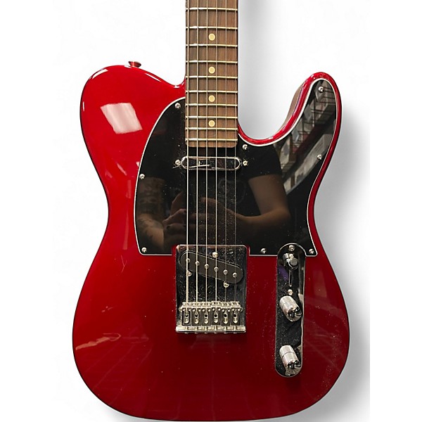 Used Fender Standard Telecaster Wine Red Solid Body Electric Guitar