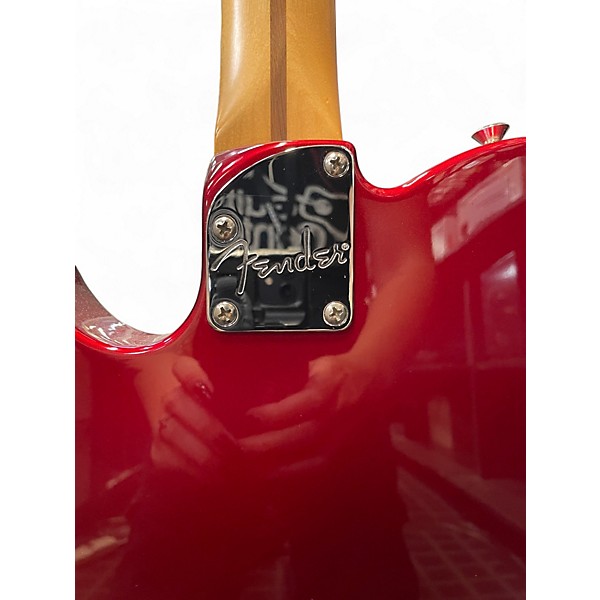 Used Fender Standard Telecaster Wine Red Solid Body Electric Guitar