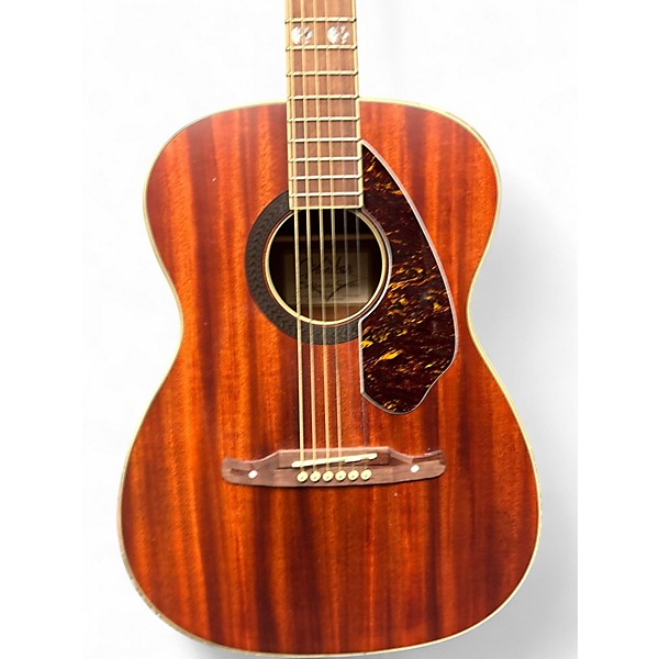 Used Fender Tim Armstrong Hellcat Natural Acoustic Electric Guitar